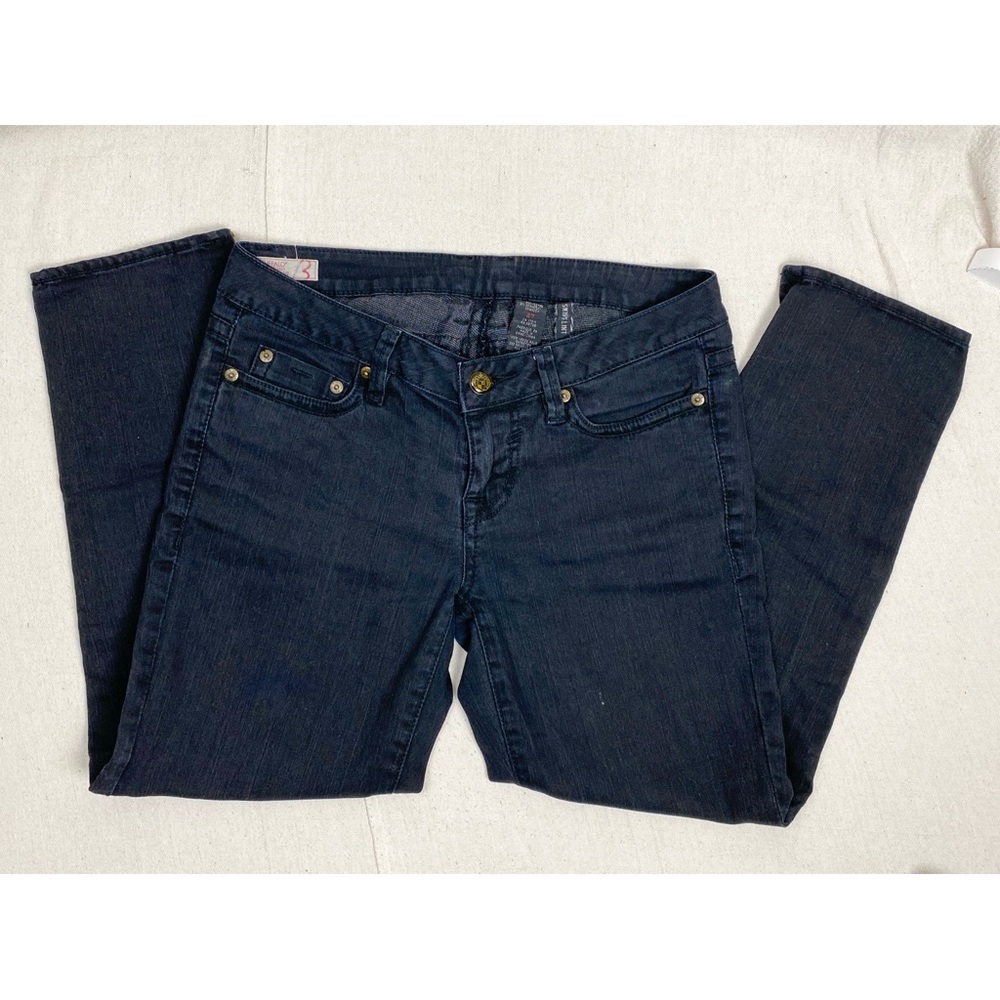 Buffalo David Bitton Skinny ankle zip cropped denim jeans 27